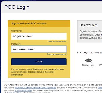 pccr log in|Student Access Module.